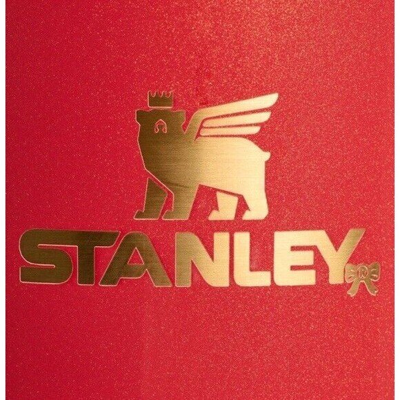 🔥Stanley The Quencher H2.0 FlowState Tumbler 40 OZ - Scarlet Tinsel BNWT💥 - Picture 4 of 4